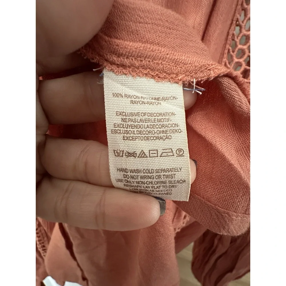 Free People Dress Small Just the Two of Us Boho Balloon Sleeve Babydoll‎ #K2-3